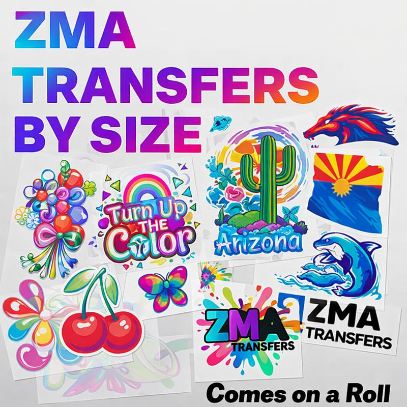 DTF Transfers by Size