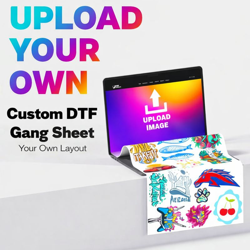 Upload Your Premade DTF Gang Sheet